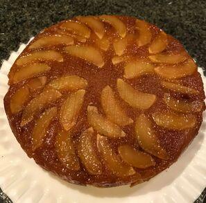 Maple Apple Upside Down Cake - Barred Woods Maple