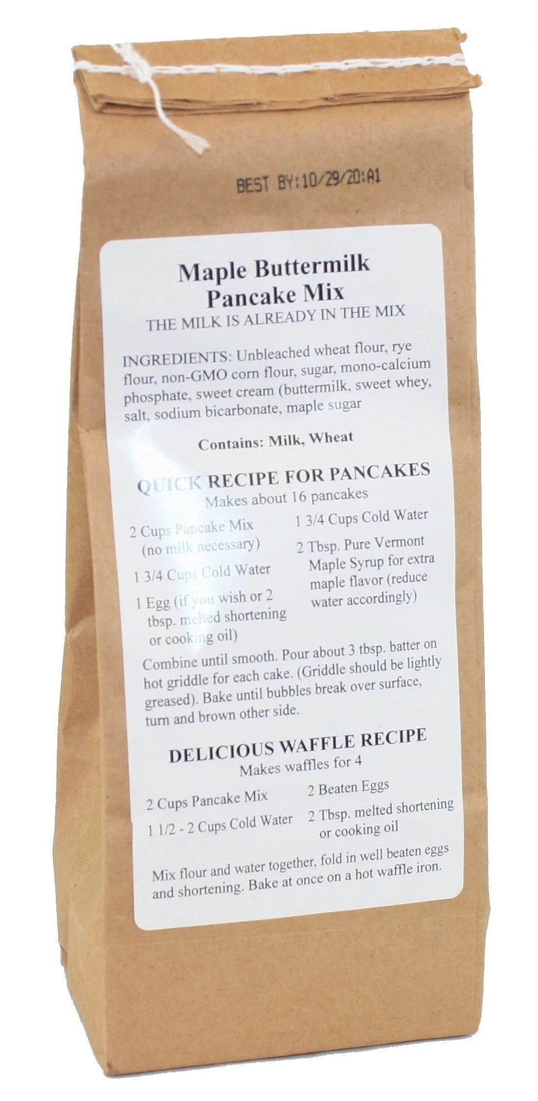 
                  
                    Lowell Mountain Mills Maple Buttermilk Pancake Mix
                  
                