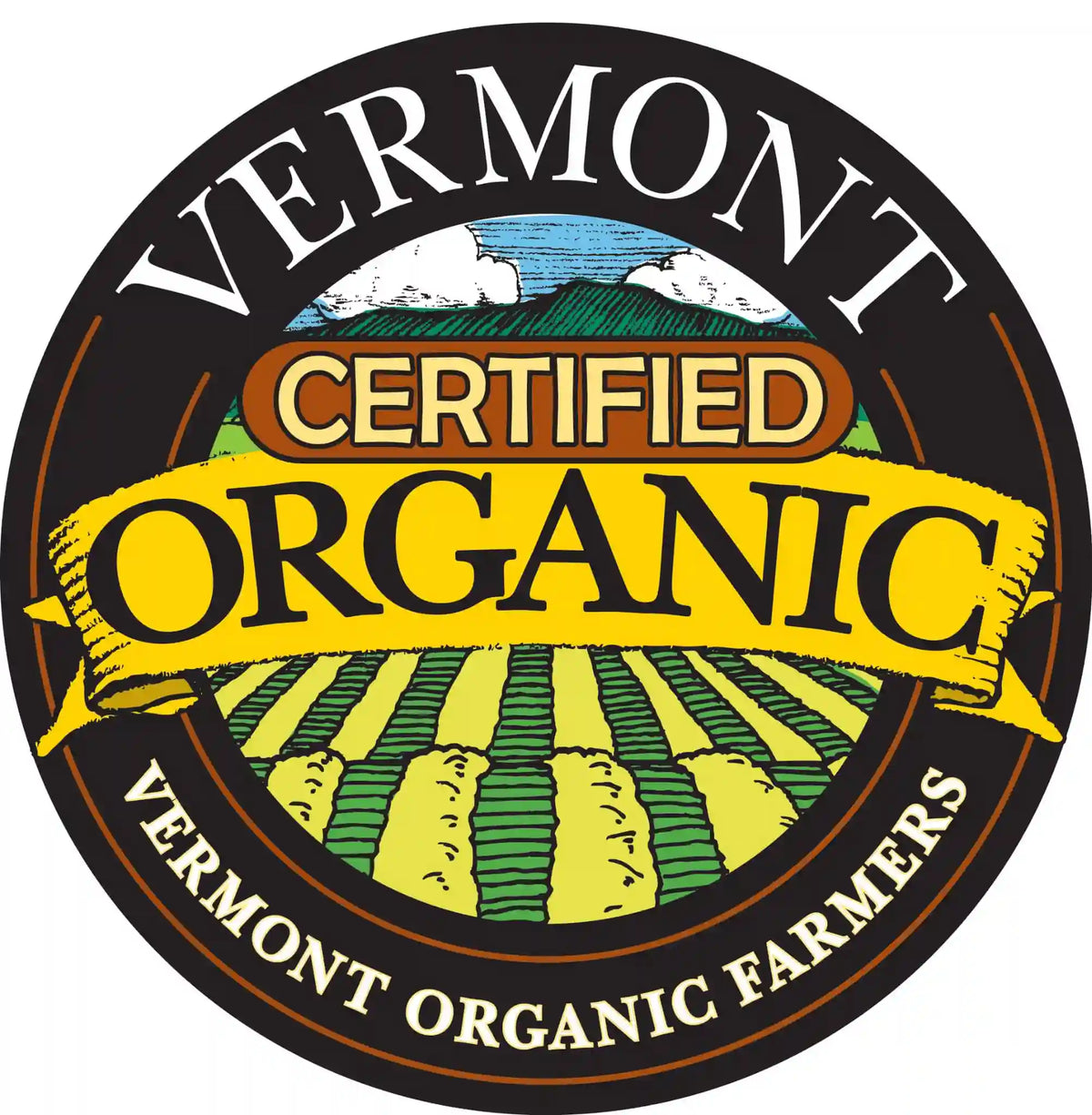 USDA organic pure maple syrup.