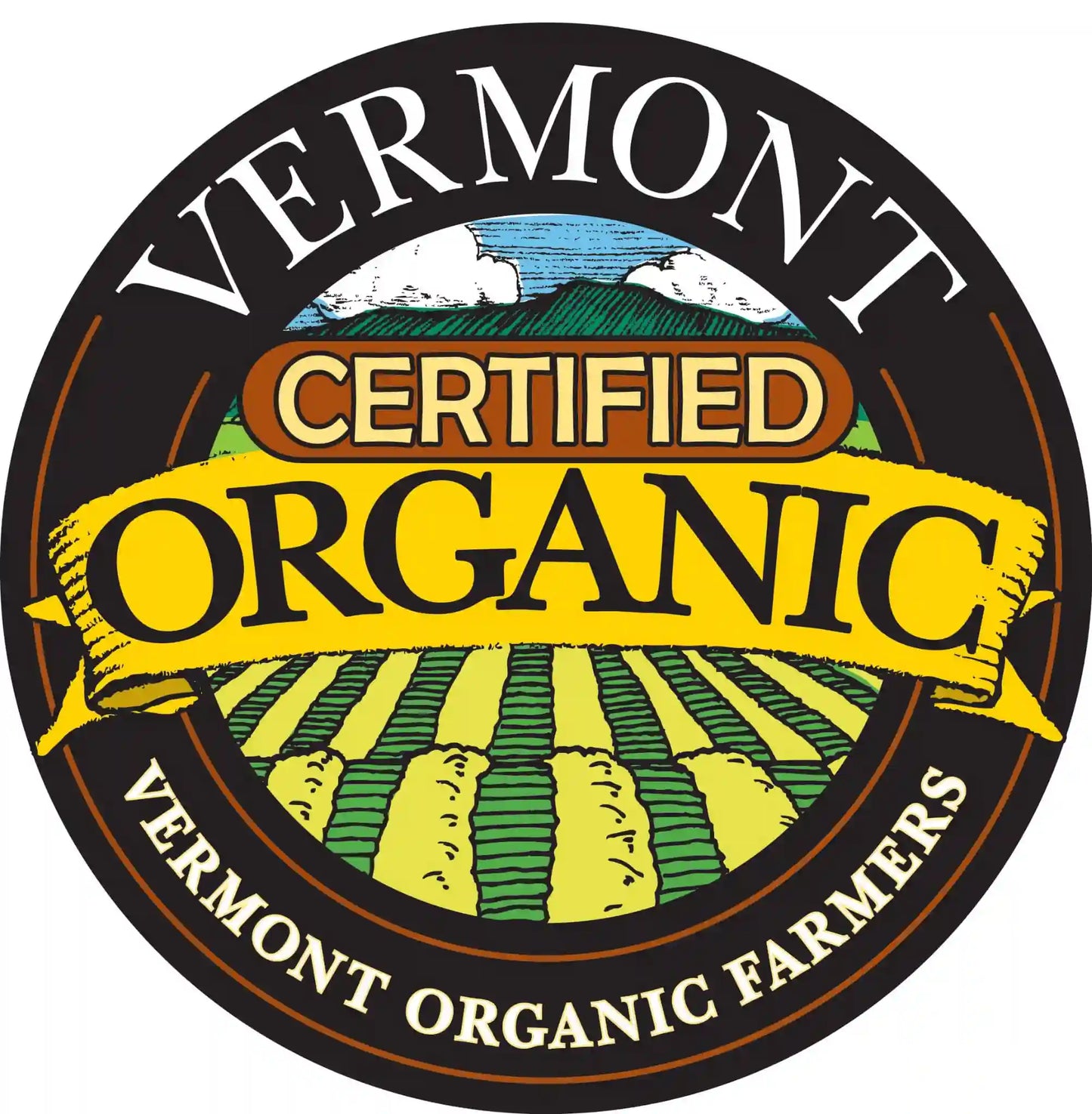 USDA organic pure maple syrup.