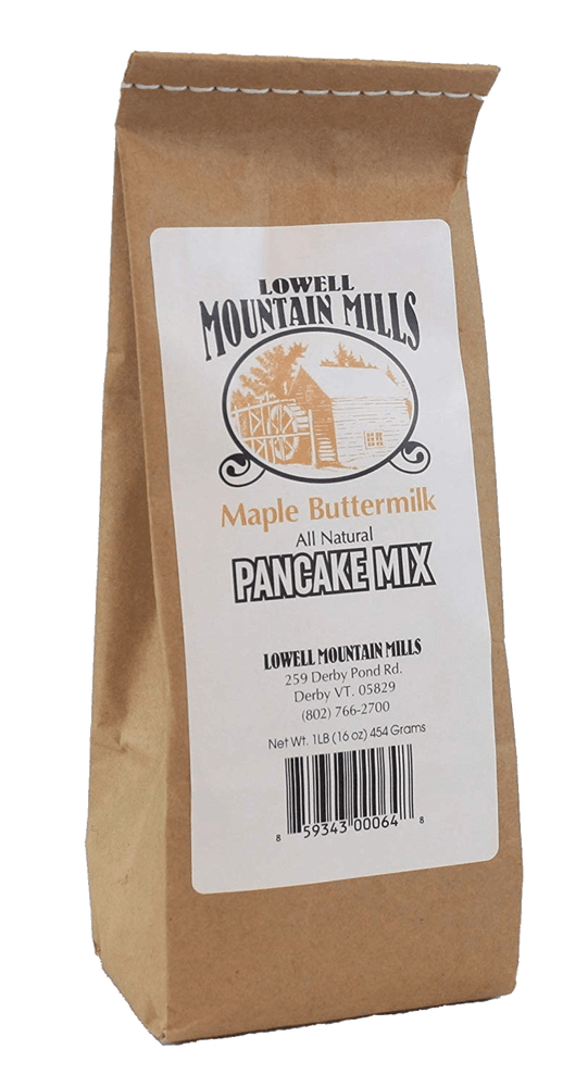 Lowell Mountain Mills Maple Buttermilk Pancake Mix - Barred Woods Maple