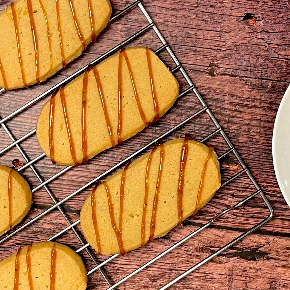 maple syrup shortbread cookies