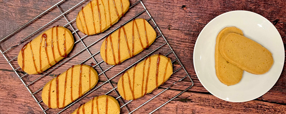 maple syrup shortbread cookies