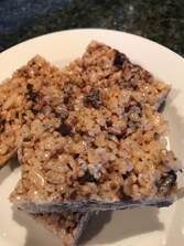 Maple Chocolate Chip Rice Krispie Treats - Barred Woods Maple