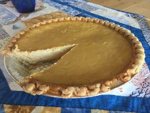 Quebecois Maple Cream Pie. A rich dessert using dark Vermont pure maple syrup. Barred Woods Maple