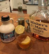 Emily’s Maple Bourbon Cocktail - Barred Woods Maple