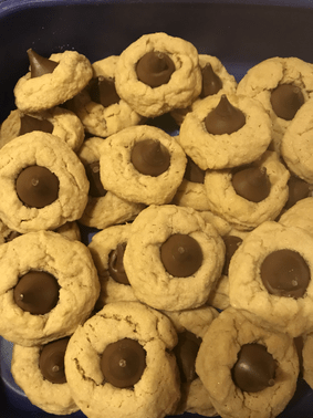 Maple Peanut Butter Thumbprint Cookies - Barred Woods Maple