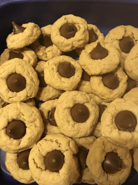 Maple Peanut Butter Thumbprint Cookies - Maple Sugar