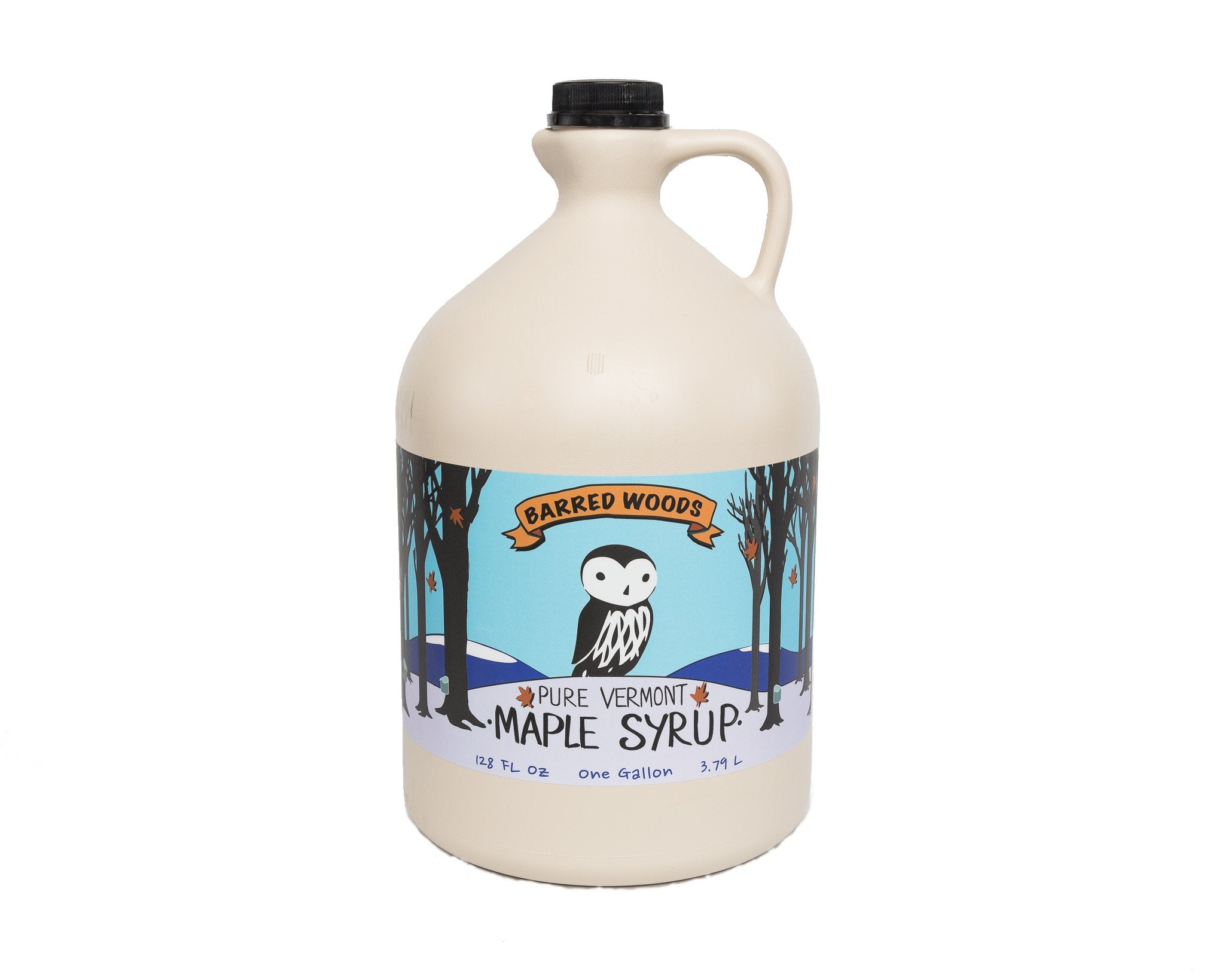 One gallon of pure Vermont maple syrup.  If you want to buy bulk maple syrup this is a good option for lowest price.