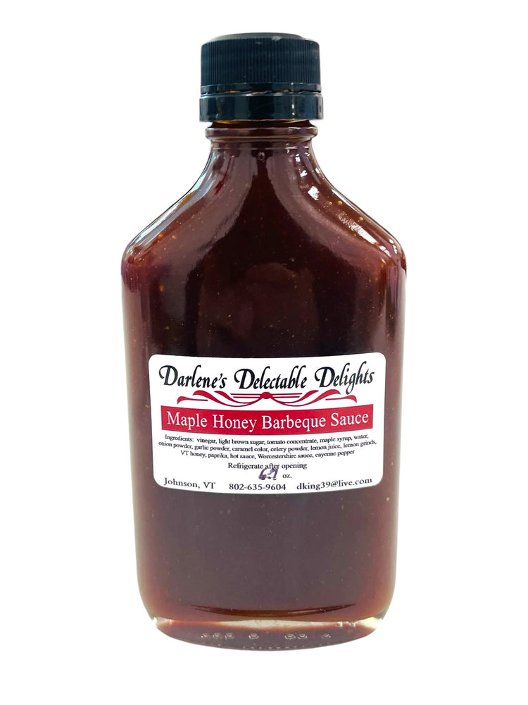 maple BBQ sauce, great for grilling. made with real maple syrup