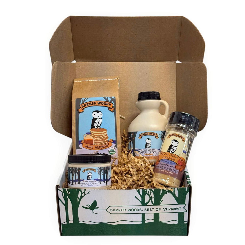 
                  
                    A maple syrup gift set. A perfect Vermont gift.
                  
                