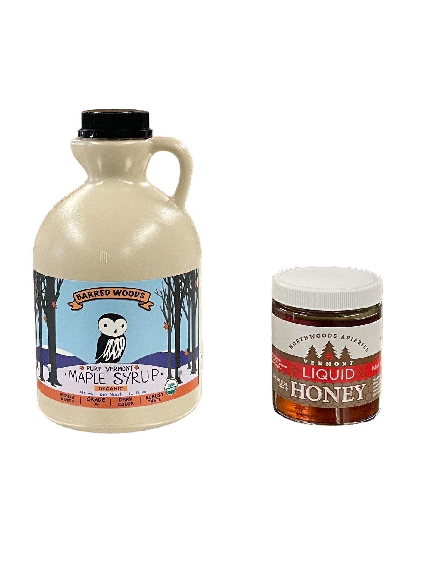 maple syrup and honey for sale.  Order online. 