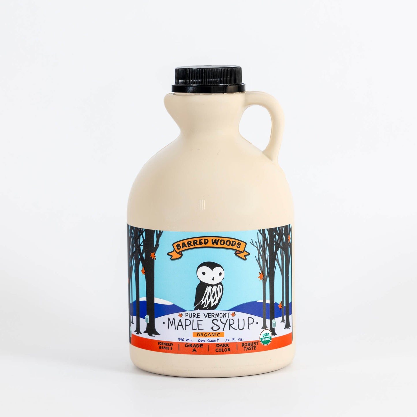 Pure Maple Syrup. This is a quart (32 ounces) of dark maple syrup, previously known as grade b maple syrup.  It is used in the master cleanse diet. 