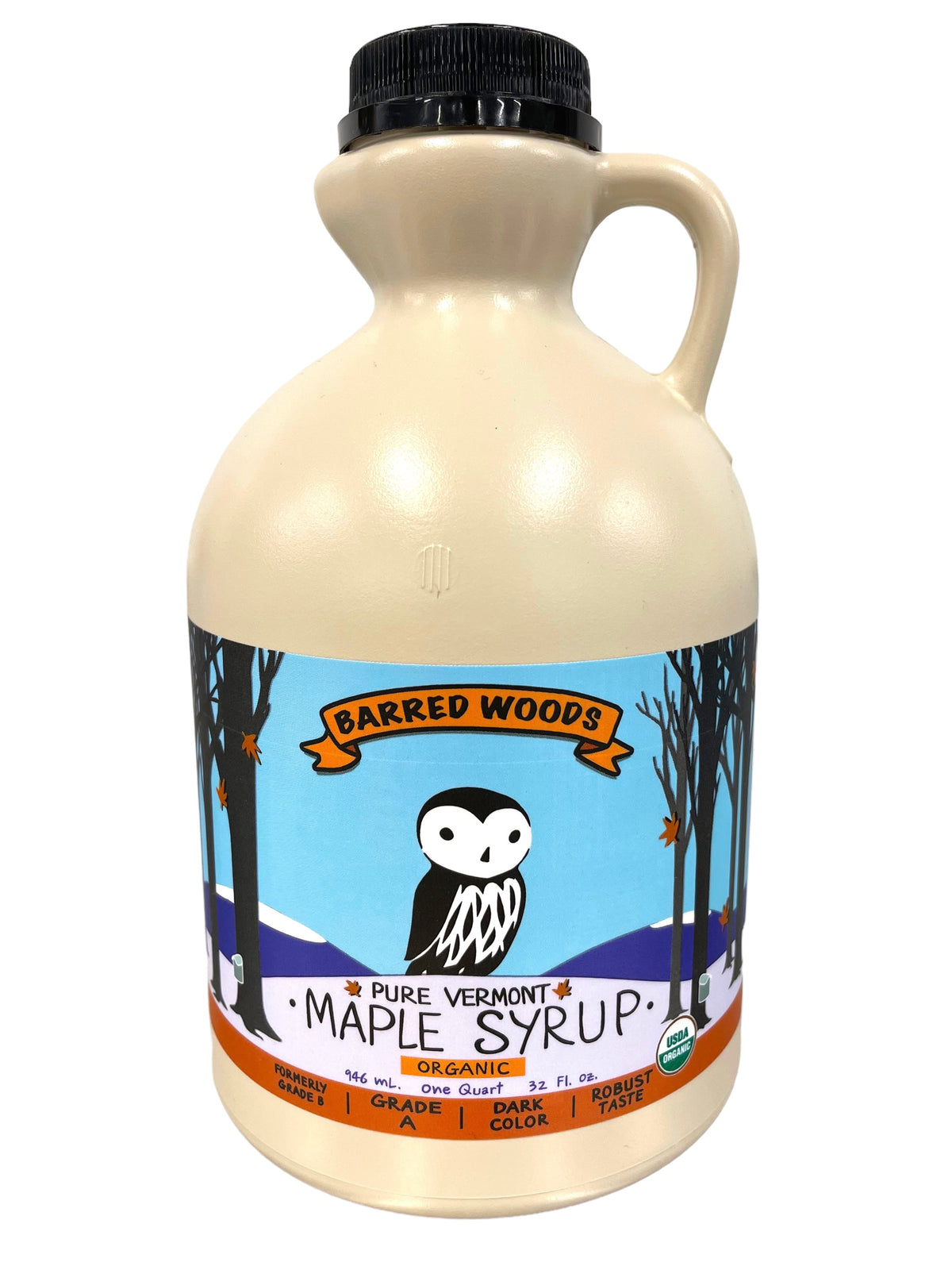 Maple syrup by the case.