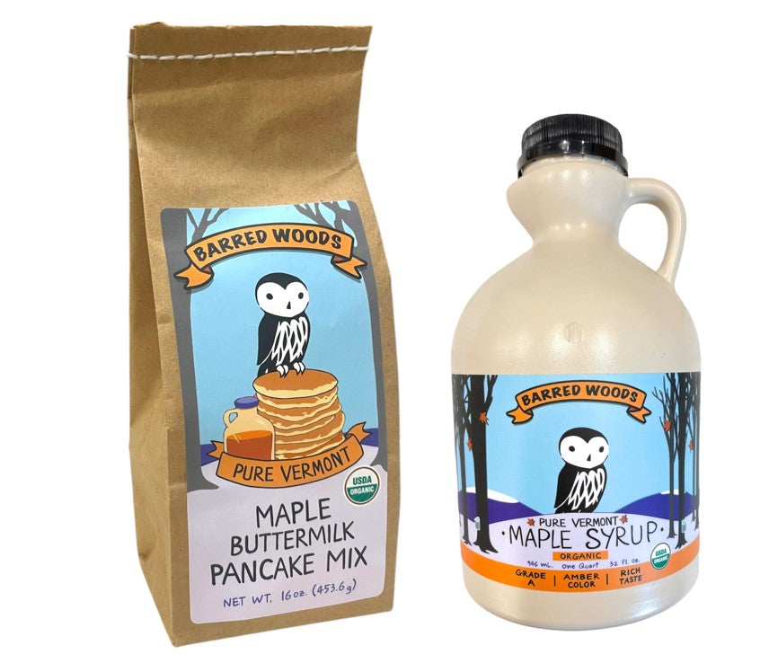 Barred Woods Organic Maple Buttermilk Pancake Mix – Barred Woods Maple