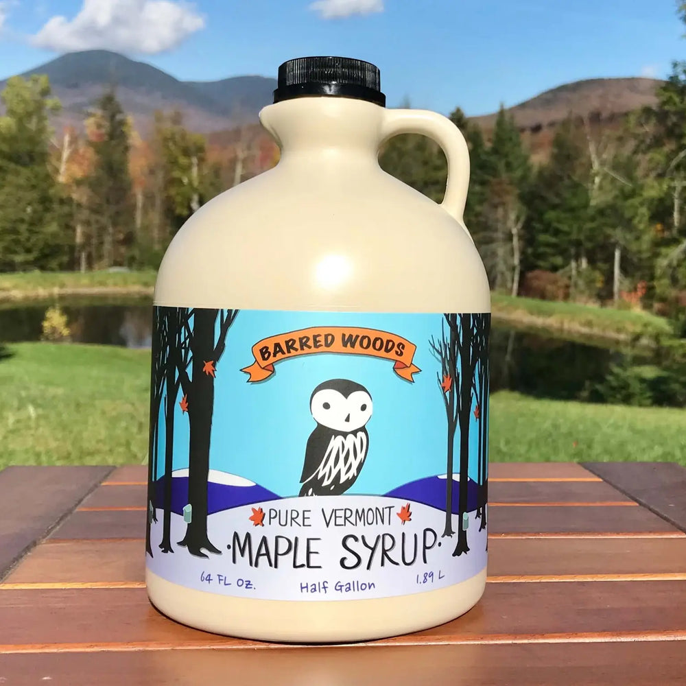 Pure Vermont Maple Syrup - 1/2 Gallon