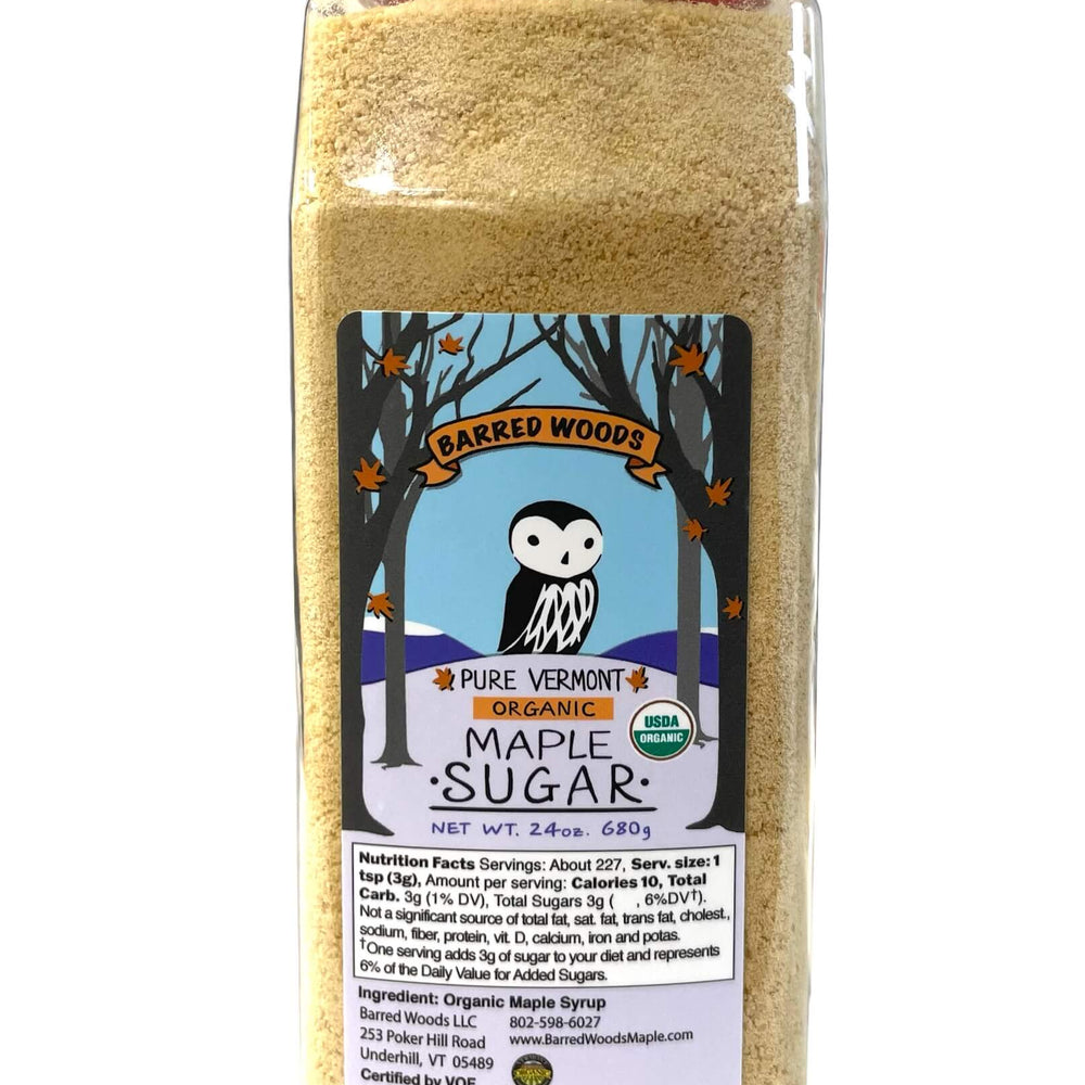 
                  
                    Vermont maple sugar for sale in a variety of sizes including 1.5 pounds and 3 pounds.  can be used as maple powder to reconstitute maple sugar.
                  
                