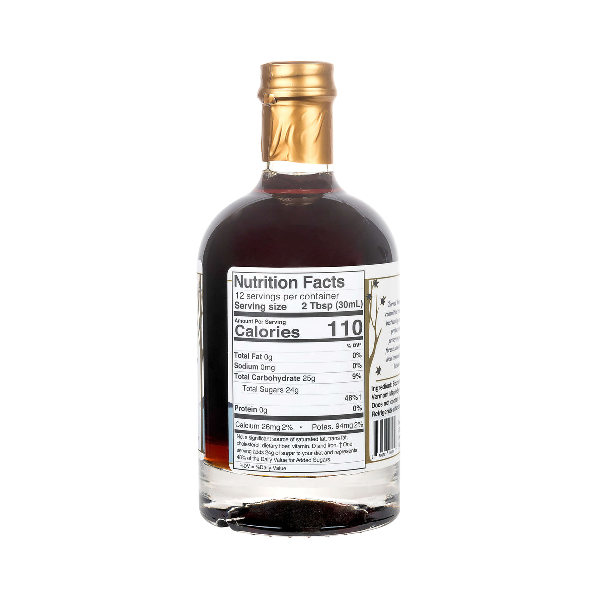 bourbon barrel aged maple syrup
