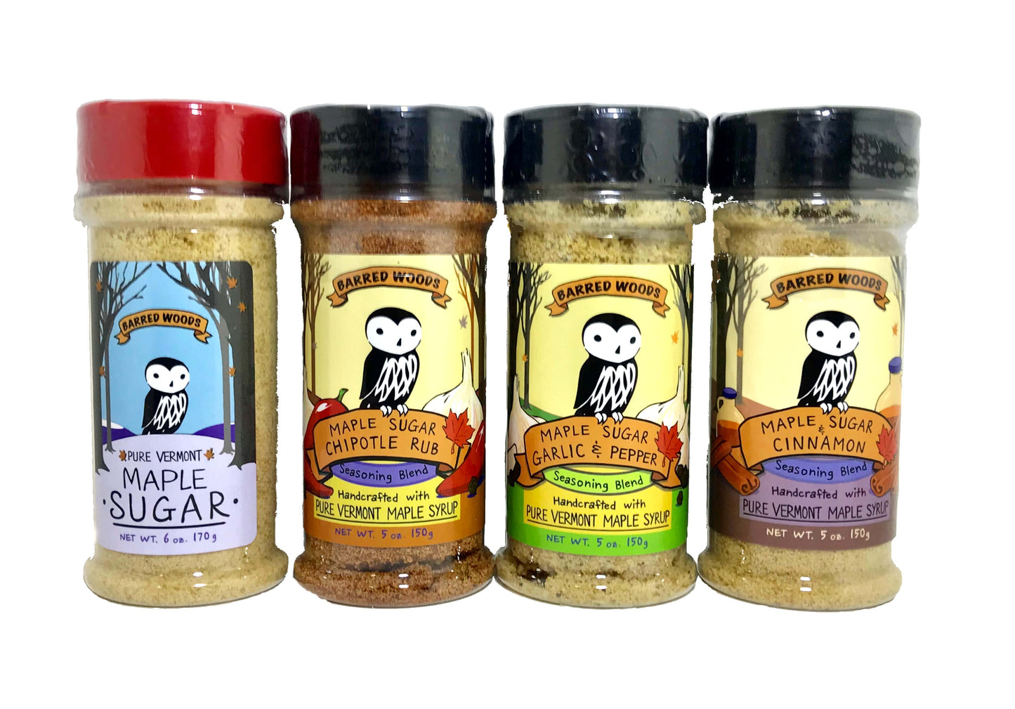 Maple Seasonings made from  pure maple sugar