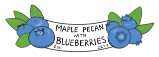 
                  
                    Maple Crunch Granola - Maple Pecan with Blueberries - Barred Woods Maple
                  
                