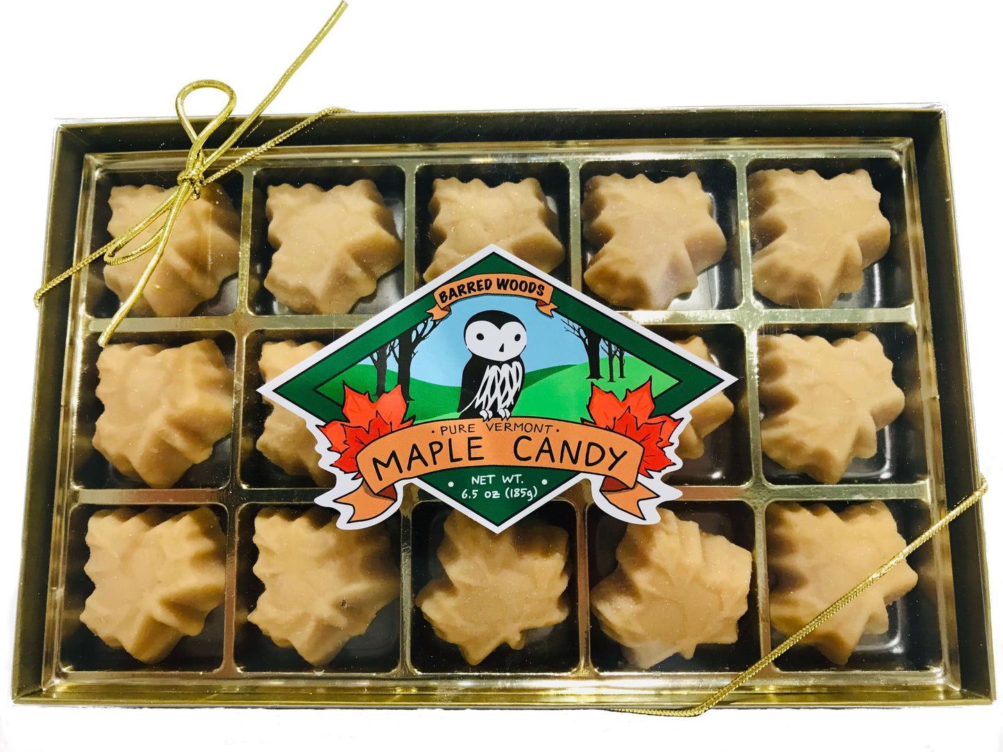 Maple Candy. Made in Vermont. Pure and All Natural.