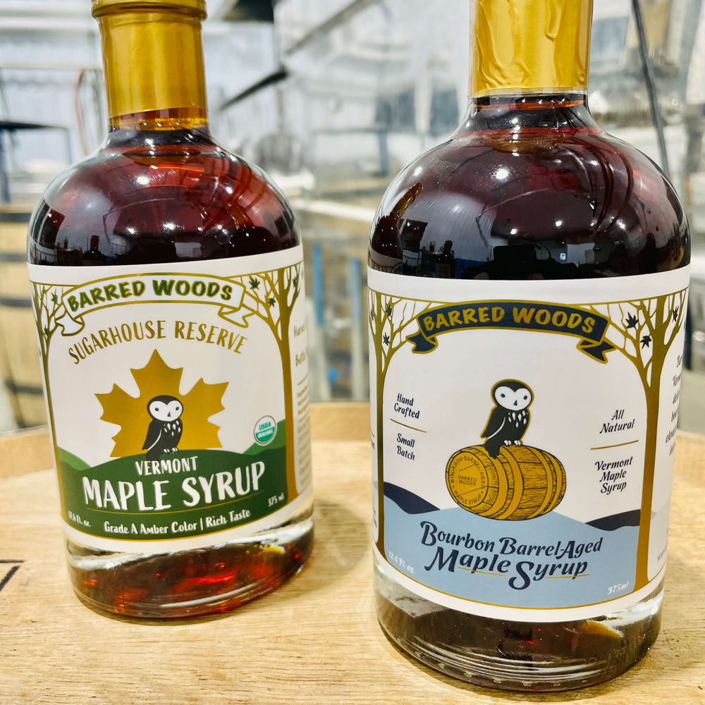 gift bottles of maple syrup