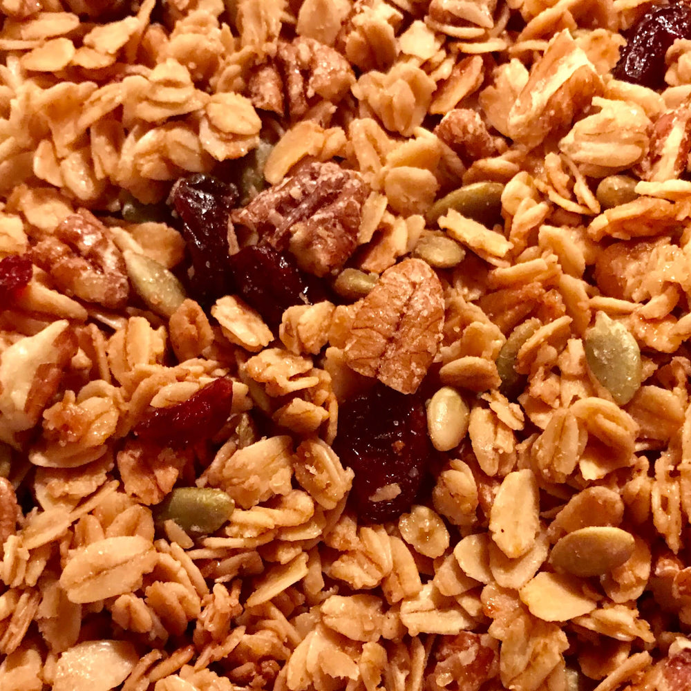 
                  
                    maple sugar used to make granola 
                  
                