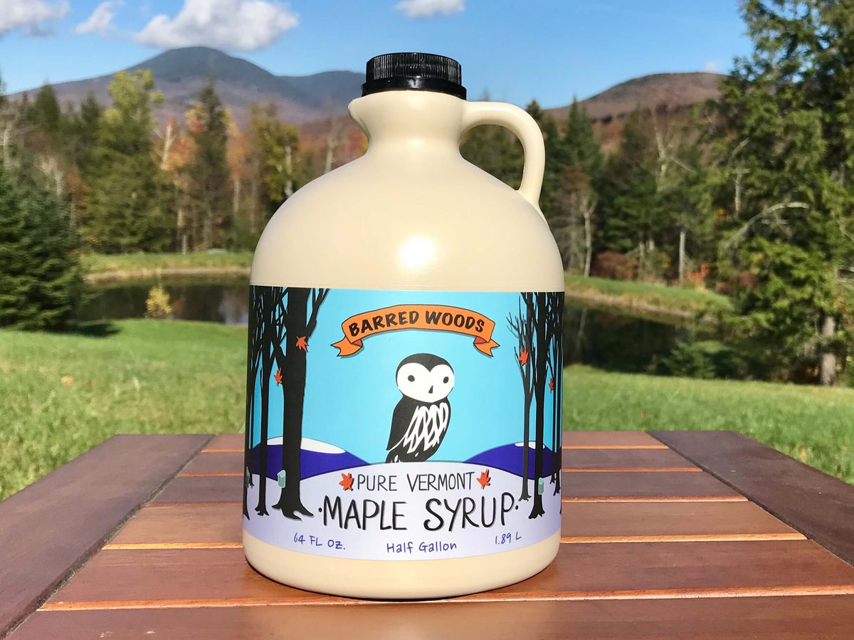Pure Vermont Maple Syrup - 1/2 Gallon
