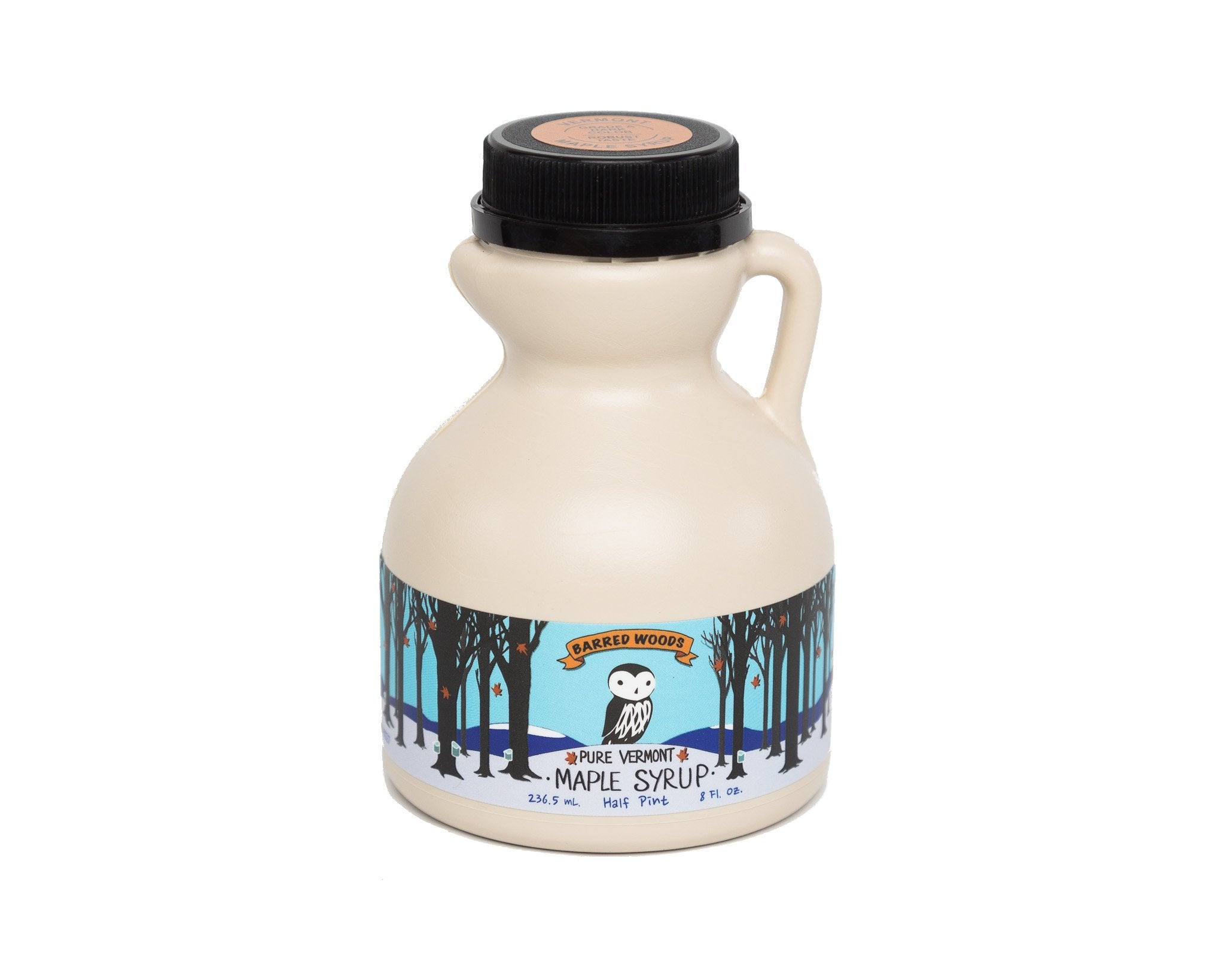 アップル　1971　ハーフボトル Case of 12 1/2 Pint Jugs Pure Maple Syrup, Perfect for Favors