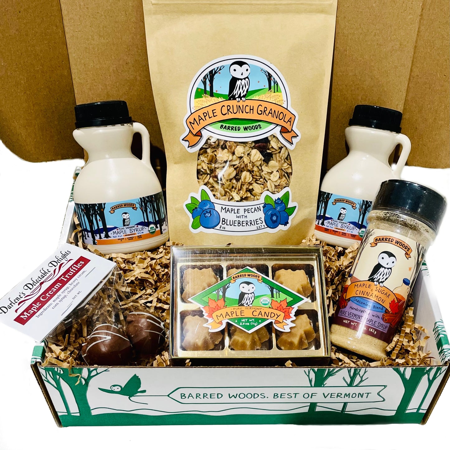 vermont maple syrup gift box