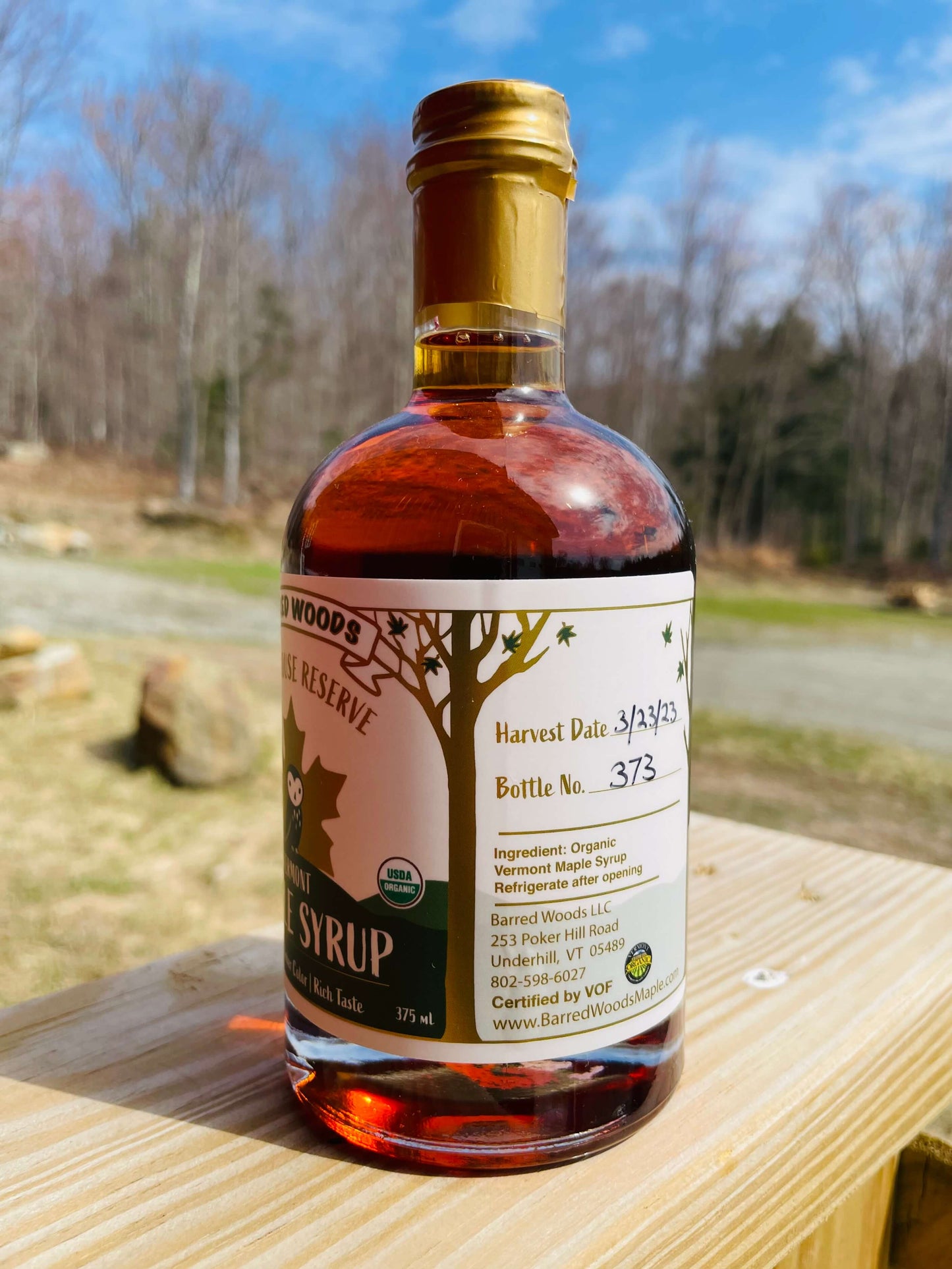 
                  
                    organic vermont maple syrup
                  
                