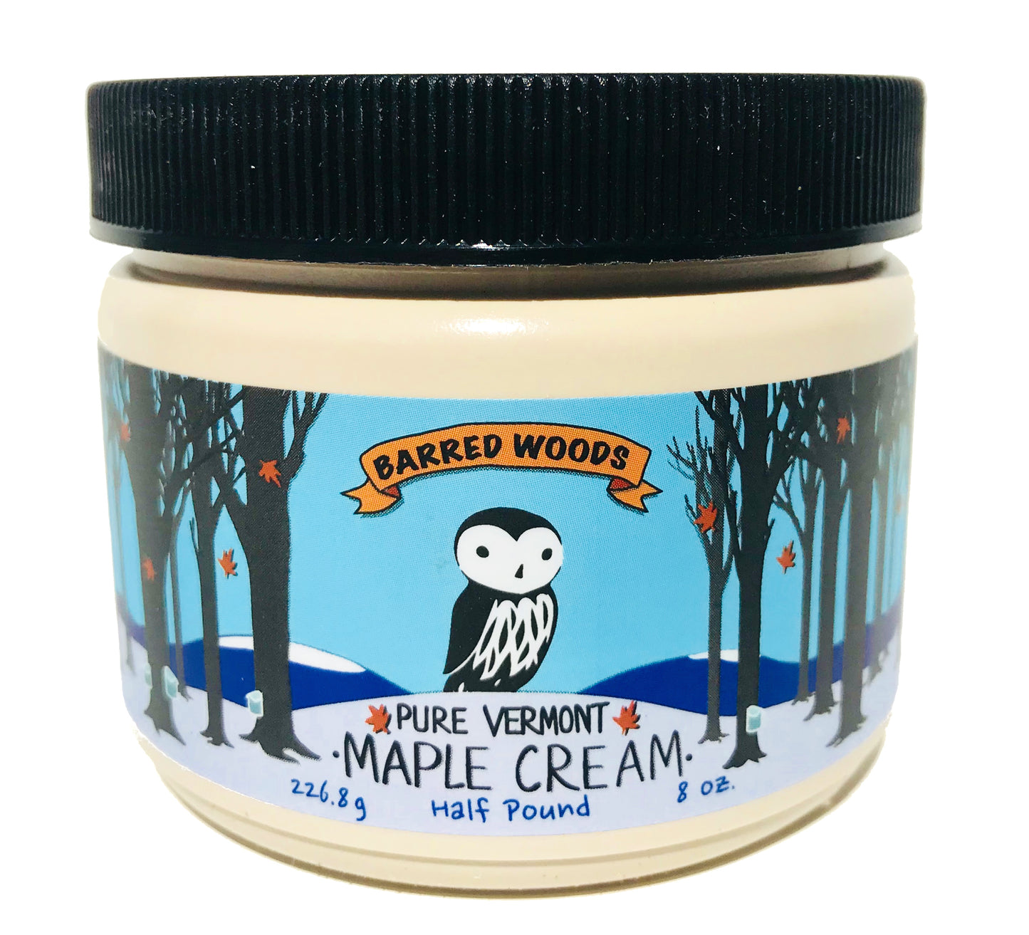 
                  
                    jar of maple cream 
                  
                